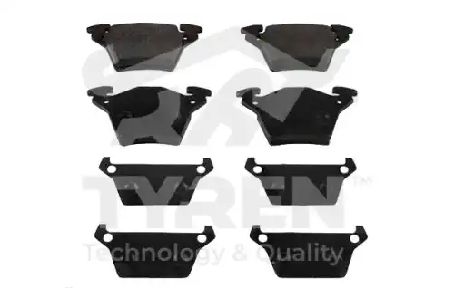 Тормозные колодки дисковые TYREN TYR1215331