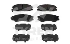 Тормозные колодки дисковые TYREN TYR1215961