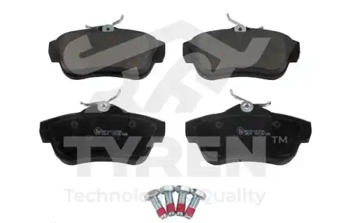 Тормозные колодки дисковые TYREN TYR1211601