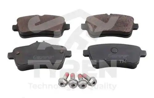 Тормозные колодки дисковые TYREN TYR1215721