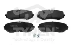 Тормозные колодки дисковые TYREN TYR1220671