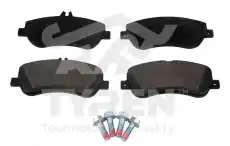 Тормозные колодки дисковые TYREN TYR1215651