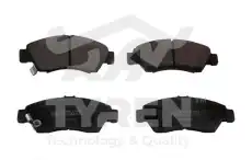 Тормозные колодки дисковые TYREN TYR1214001