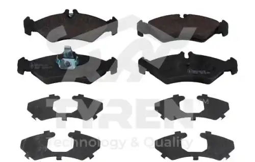 Тормозные колодки дисковые TYREN TYR1215221