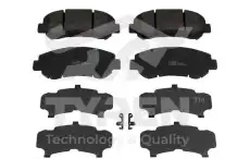 Тормозные колодки дисковые TYREN TYR1212231