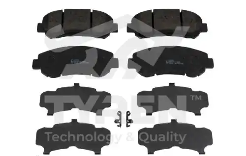 Тормозные колодки дисковые TYREN TYR1212231