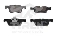 Тормозные колодки дисковые TYREN TYR1210841