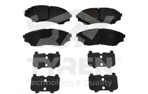 Тормозные колодки дисковые TYREN TYR1213651
