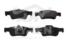 Тормозные колодки дисковые TYREN TYR1215531