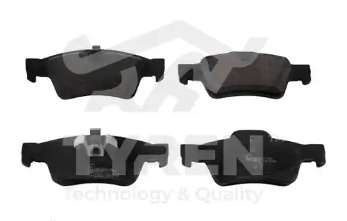 Тормозные колодки дисковые TYREN TYR1215531