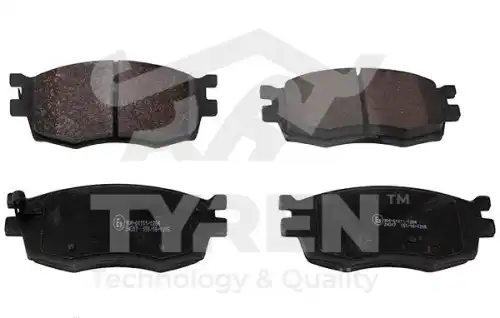 Тормозные колодки дисковые TYREN TYR1216511