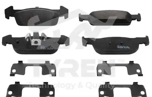 Тормозные колодки дисковые TYREN TYR1217991