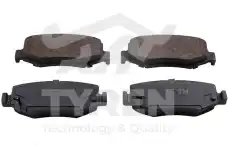 Тормозные колодки дисковые TYREN TYR1221231