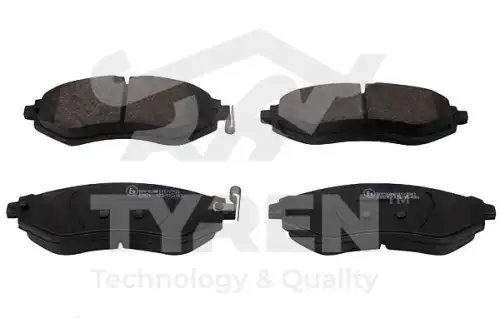 Тормозные колодки дисковые TYREN TYR1220381