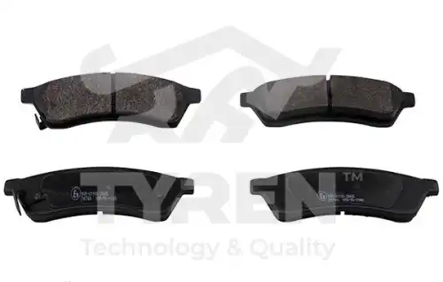 Тормозные колодки дисковые TYREN TYR1220351