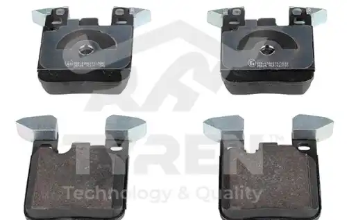 Тормозные колодки дисковые TYREN TYR1210931