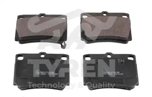 Тормозные колодки дисковые TYREN TYR1214531