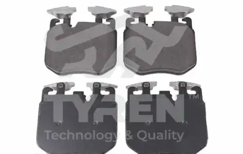 Тормозные колодки дисковые TYREN TYR1211121