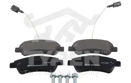 Тормозные колодки дисковые TYREN TYR1211731