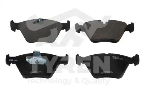 Тормозные колодки дисковые TYREN TYR1210521