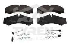 Тормозные колодки дисковые TYREN TYR1215261