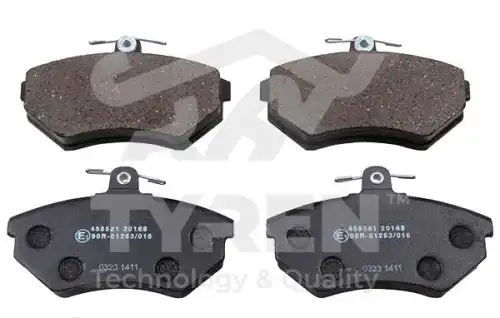 Тормозные колодки дисковые TYREN TYR1219321
