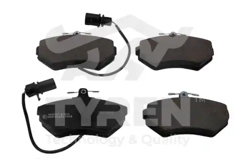Тормозные колодки дисковые TYREN TYR1219611