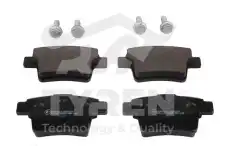 Тормозные колодки дисковые TYREN TYR1213541