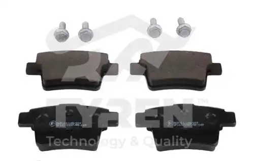 Тормозные колодки дисковые TYREN TYR1213541