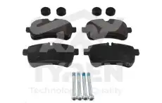 Тормозные колодки дисковые TYREN TYR1212931