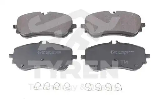 Тормозные колодки дисковые TYREN TYR1222631