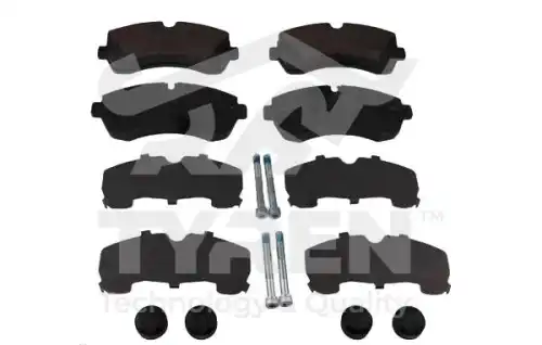 Тормозные колодки дисковые TYREN TYR1215561