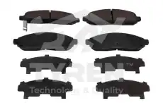Тормозные колодки дисковые TYREN TYR1212181