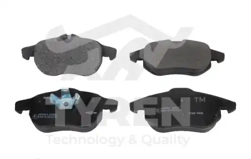 Тормозные колодки дисковые TYREN TYR1216881