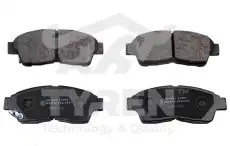 Тормозные колодки дисковые TYREN TYR1218621