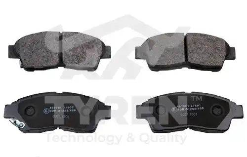 Тормозные колодки дисковые TYREN TYR1218621