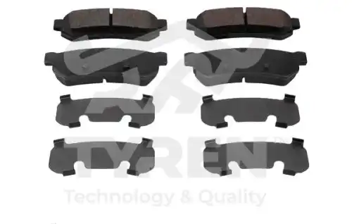 Тормозные колодки дисковые TYREN TYR1220391