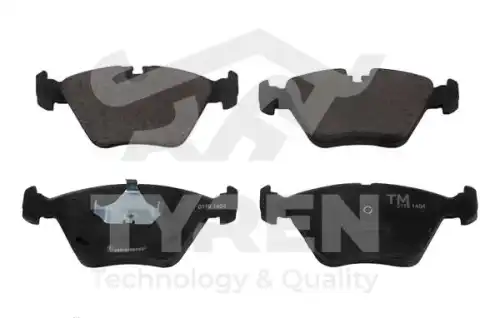 Тормозные колодки дисковые TYREN TYR1210421
