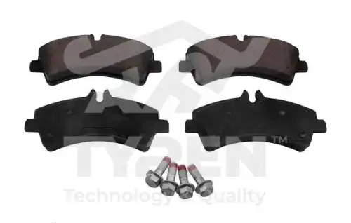 Тормозные колодки дисковые TYREN TYR1215571
