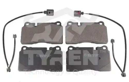 Тормозные колодки дисковые TYREN TYR1219871