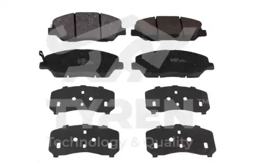 Тормозные колодки дисковые TYREN TYR1216031