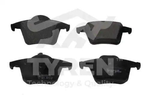 Тормозные колодки дисковые TYREN TYR1220161