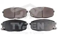Тормозные колодки дисковые TYREN TYR1216401