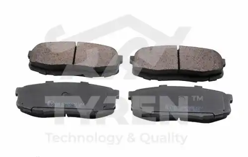 Тормозные колодки дисковые TYREN TYR1222051