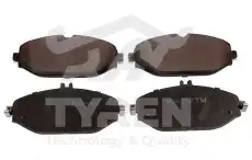 Тормозные колодки дисковые TYREN TYR1215701