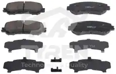 Тормозные колодки дисковые TYREN TYR1212261