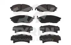 Тормозные колодки дисковые TYREN TYR1212151