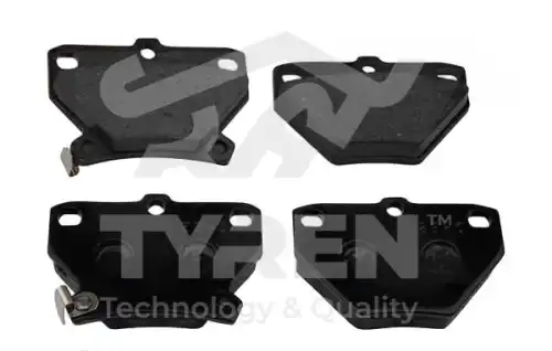 Тормозные колодки дисковые TYREN TYR1218811