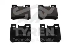 Тормозные колодки дисковые TYREN TYR1215111