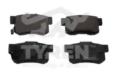Тормозные колодки дисковые TYREN TYR1214071